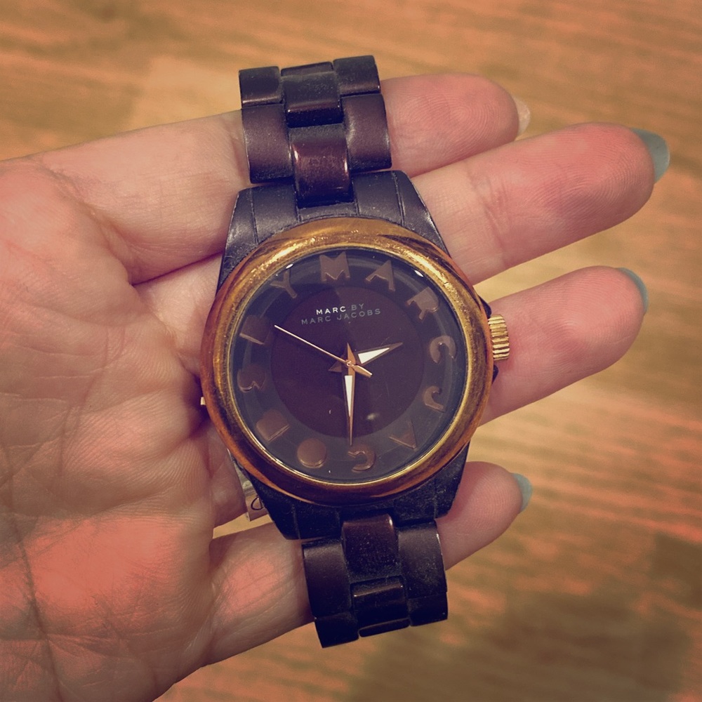 Rose Gold & Brown Marc by Marc Jacob Watch